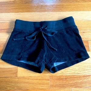 Hard Tail Forever Low Rise Terry Short Size Girls Large (14) in Black